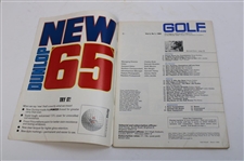 Arnold Palmer & Gary Player Signed 1965 Golf World Magazine - March JSA ALOA