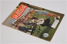 Jack Nicklaus Signed 1963 Golfing National Players Magazine - April JSA ALOA