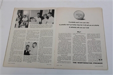 Jack Nicklaus Signed 1963 Golfing National Players Magazine - April JSA ALOA