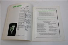 Arnold Palmer & Champ Billy Casper Signed 1970 LA Open at Rancho Park Program JSA ALOA