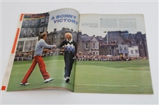 Jack Nicklaus Signed 1978 Sports Illustrated Newsstand Magazine -  July JSA ALOA