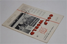 Jack Nicklaus Signed 1964 Golf World Magazine - May JSA ALOA