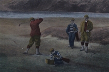 The Drive' Print Published May 1894 By Artist Douglas Adams - Framed
