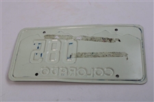 Big 3' Palmer, Nicklaus, Player & Lee Signed 1993 US Sr Open at Cherry Hills License Plate JSA ALOA