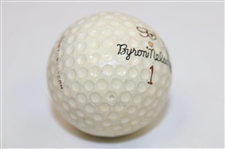 Byron Nelson Signed Byron Nelson 90+ Slipstream Golf Ball JSA ALOA