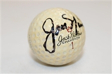 Jack Nicklaus Signed Classic MacGregor Jack Nicklaus Champion 1 Logo Golf Ball JSA ALOA