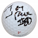 NFL HoFer Jerry Rice Signed Titleist Logo Golf Ball w/#80 JSA ALOA