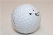 NFL HoFer Jerry Rice Signed Titleist Logo Golf Ball w/'#80' JSA ALOA