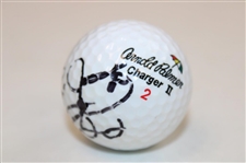 NFL HoFer Emmitt Smith Signed Arnold Palmer Charger II Logo Golf Ball w/'#22' JSA ALOA