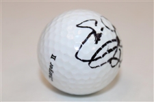 NFL HoFer Emmitt Smith Signed Arnold Palmer Charger II Logo Golf Ball w/'#22' JSA ALOA