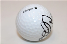NFL HoFer Emmitt Smith Signed Arnold Palmer Charger II Logo Golf Ball w/'#22' JSA ALOA
