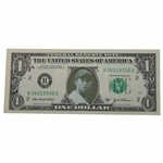 Reproduction Tiger Woods United States One Dollar ($1.00) Bill - Not Legal Tender - 2003