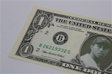 Reproduction Tiger Woods United States One Dollar ($1.00) Bill - Not Legal Tender - 2003