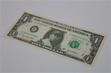 Reproduction Tiger Woods United States One Dollar ($1.00) Bill - Not Legal Tender - 2003