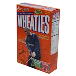 Arnold Palmer Signed 2000 WHEATIES Cereal Box in Great Condition JSA ALOA