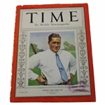1930 Time Magazine Bobby Jones Cover Only - September