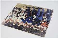 Ben Hogan & Arnold Palmer Gold Signed 1966 Masters Tee Box 'Smoking' 11x14 Photo JSA ALOA