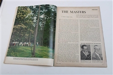 1955 Sports Illustrated Ben Hogan at The Masters Newsstand (No Label) Magazine - April 4th