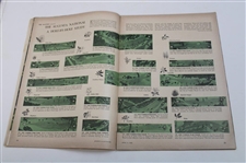 1955 Sports Illustrated Ben Hogan at The Masters Newsstand (No Label) Magazine - April 4th