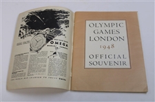 1948 Olympic Games London Official Souvenir Program