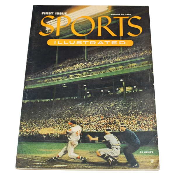 First Ever Sports Illustrated Issue Magazine - August 16, 1954