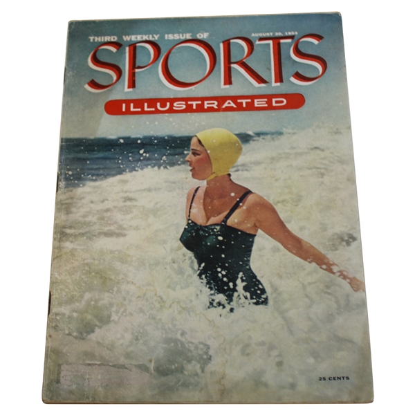 Third Ever Sports Illustrated Issue Magazine - August 30, 1954