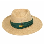 Masters Tournament Biltmore Straw Hat with Pine Green Band - L/XL