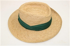 Masters Tournament Biltmore Straw Hat with Pine Green Band - L/XL