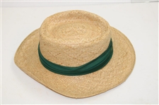 Masters Tournament Biltmore Straw Hat with Pine Green Band - L/XL