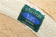 Masters Tournament Biltmore Straw Hat with Pine Green Band - L/XL