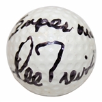 Lee Trevino Signed Rawlings SuperMex 3 Logo Golf Ball w/Super Mex Inscr. JSA ALOA