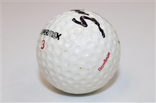 Lee Trevino Signed Rawlings SuperMex 3 Logo Golf Ball w/'Super Mex' Inscr. JSA ALOA