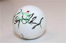 Ray Floyd Signed Slazenger Masters 2 Logo Golf Ball JSA ALOA
