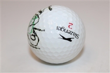 Ray Floyd Signed Slazenger Masters 2 Logo Golf Ball JSA ALOA