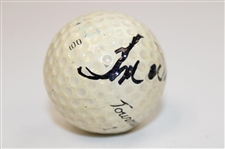 Tom Weiskopf Signed MacGregor Tourney 100 'Tom Weiskopf' Logo Golf Ball JSA ALOA