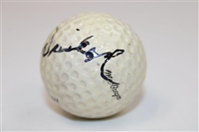 Tom Weiskopf Signed MacGregor Tourney 100 'Tom Weiskopf' Logo Golf Ball JSA ALOA