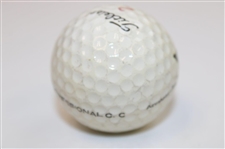 Dave Stockton Signed Titleist 1976 PGA Championship Logo Golf Ball JSA ALOA