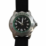 Masters Tournament Undated Silver Rim Pace of Play Watch - Used