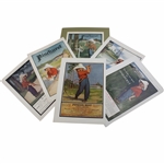 Marvelous Collection Of Six Pinehurst Putter Boy Advertisements 