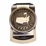 Masters Tournament Undated Silver Tone Logo Money Clip