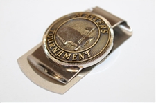 Masters Tournament Undated Silver Tone Logo Money Clip