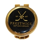 1851-2001 Prestwick 150th Anniversary Keeper of the Green Gold Tone Money Clip