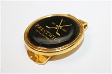 1851-2001 Prestwick 150th Anniversary 'Keeper of the Green' Gold Tone Money Clip