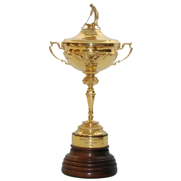 1989 Ryder Cup at The Belfry Trophy Awarded to PGA President Jimmy Ray Carpenter