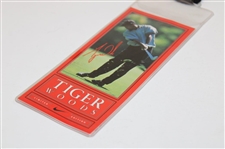 Rare Tiger Woods - Nike Ltd Ed First Tiger Woods Victory Scorecard - Issued to Campers Circa 1996