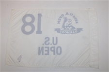 Ernie Els Signed 1994 US Open at Oakmont White Flag JSA ALOA