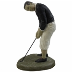 Large Bobby Jones by Austin Sculpture Hand Painted Golfing Figure