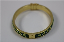 Masters Tournament Mignonne Gavigan Masters Green Bangle in Original Bag/Box
