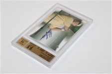 2004 SP Authentic Sign Of The Times Retief Goosen Card Beckett Graded 9.5 Gem Mint Auto 10 #0003680040