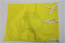 Scottie Scheffler Signed 2024 Masters Embroidered Flag JSA ALOA